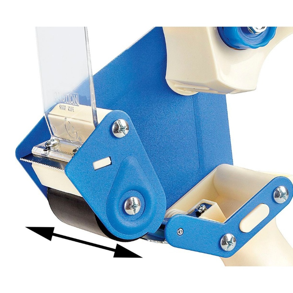 Uline H-150 Industrial 2 Side Loader Handheld Tape Dispenser Gun with Tape Roll